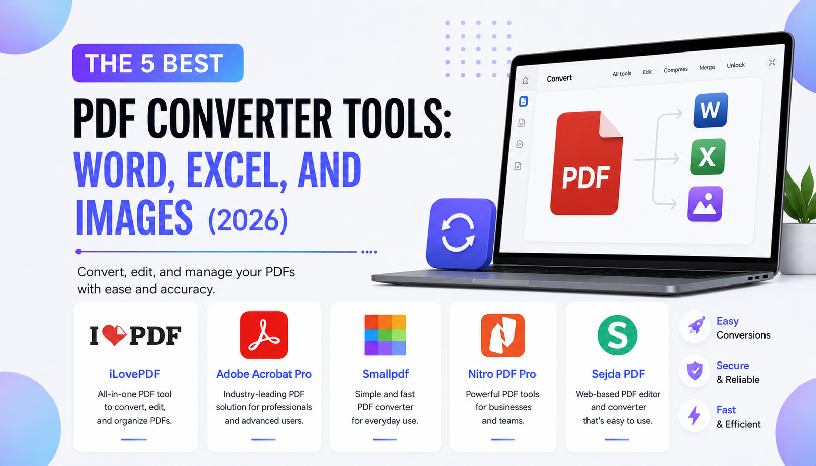 The 5 Best PDF Converter Tools